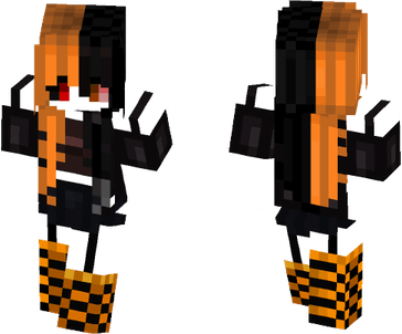 Halloween Aesthetic Theme Girl PNG