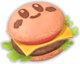 Kirby Burger PNG