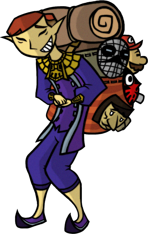 Happy Mask Salesman PNG