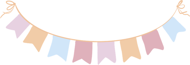 Baby Girl Banner PNG