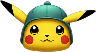 Pikachu Birthday Hat PNG