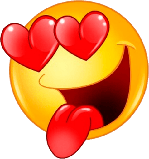 Emoji Heart Eyes PNG