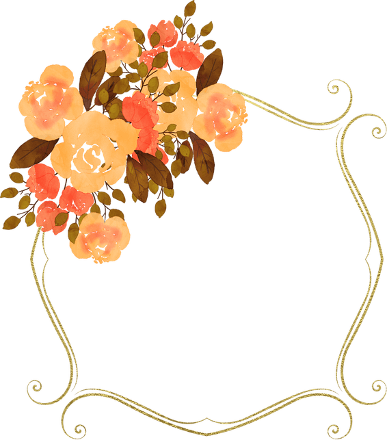 Wedding Album Design Flower PNG
