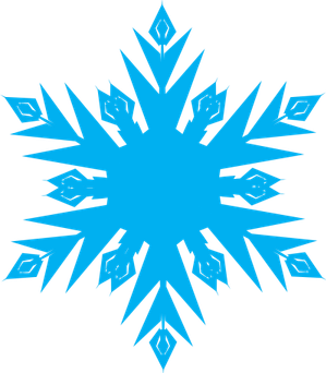 Frozen Snowflake PNG