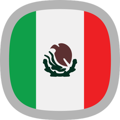 Mexico Flag Circle PNG