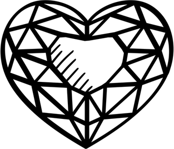 Drawing Of Hearts PNG