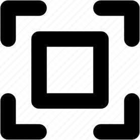 Full Screen Black PNG