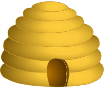 Beehive Cartoon PNG