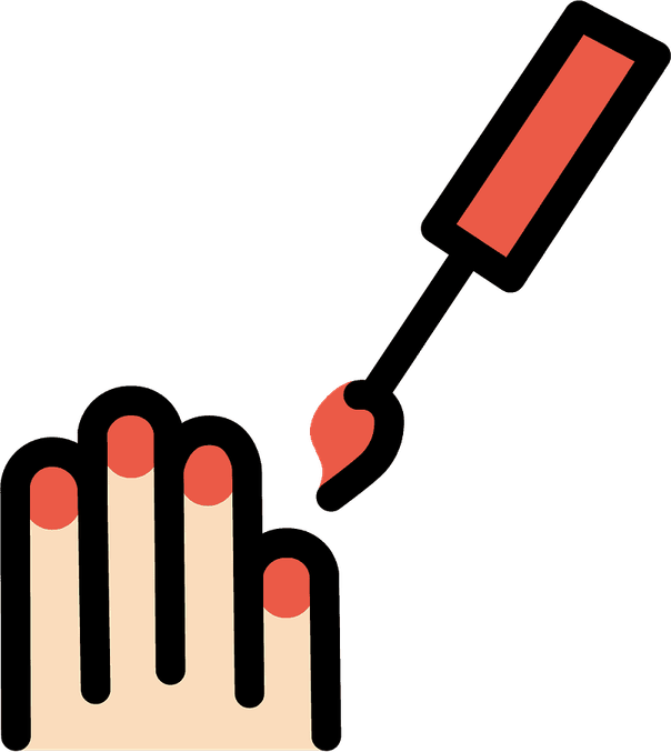 Nail Emoji PNG