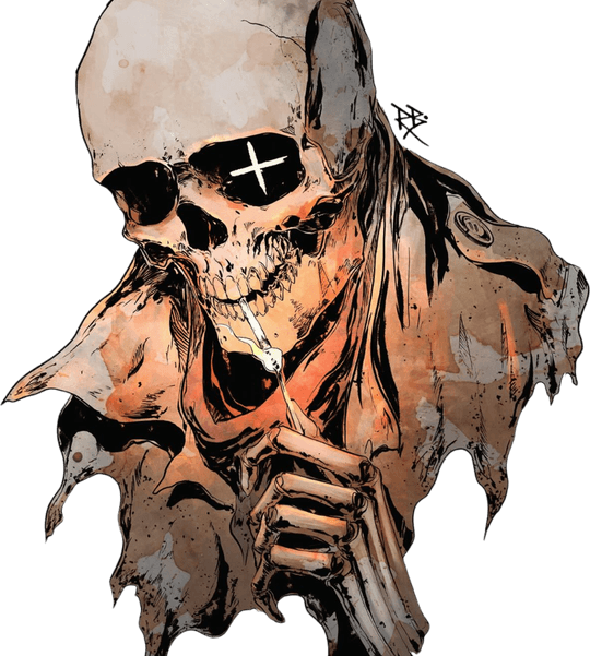 Scary Skull PNG