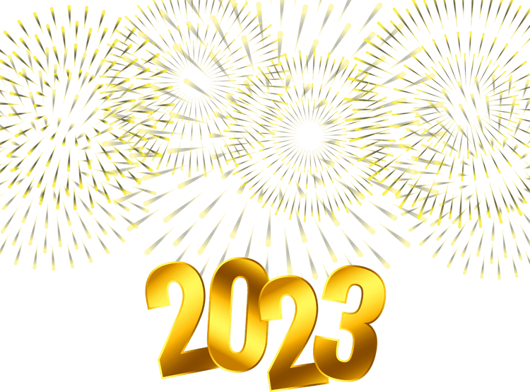 Happy New Year 2023 PNG