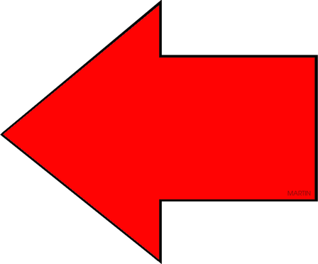 Red Arrow Left PNG