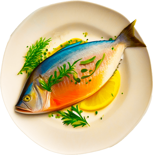 Steamed Fish PNG