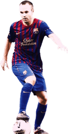 Andres Iniesta PNG