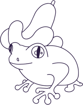 Frog Hat PNG