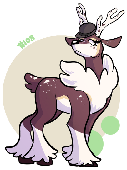 Sawsbuck Pokemon PNG