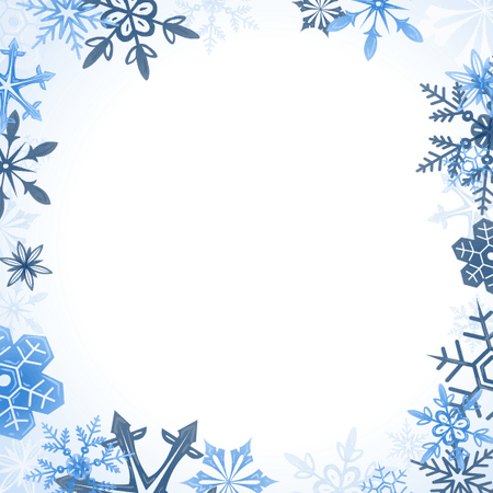 Frozen Border PNG