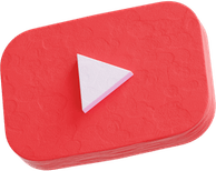 3d Youtube PNG