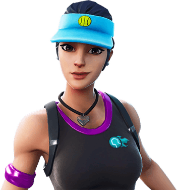 Fortnite Volley Girl PNG
