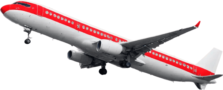 Commercial Airplane PNG