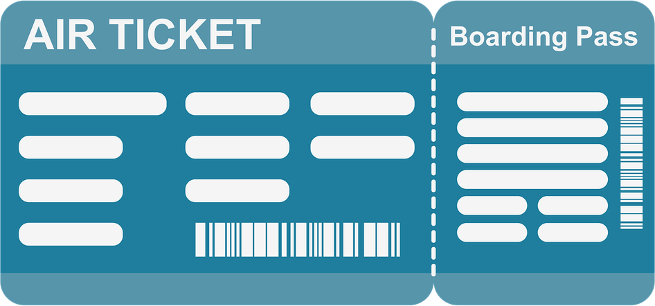 Air Ticket PNG