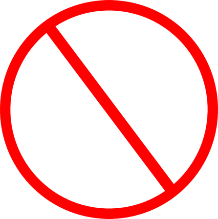 Not Allowed PNG
