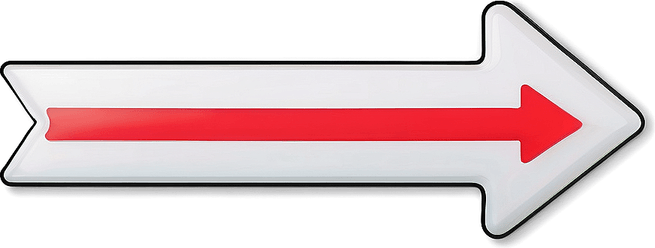 Red Arrow Right Arrow PNG