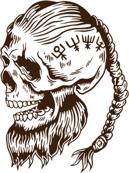 Viking Skull PNG