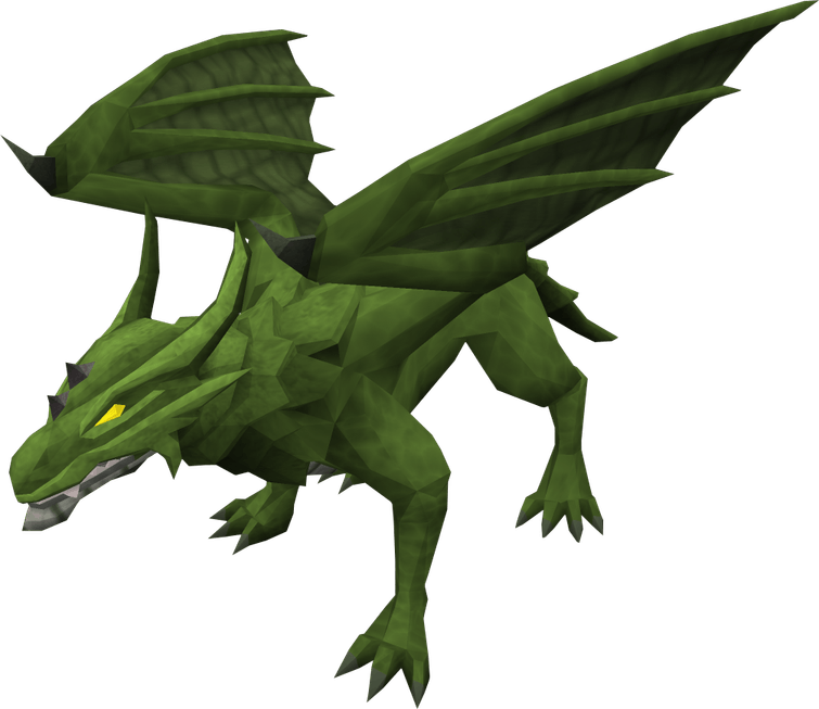 Ancient Green Dragon PNG