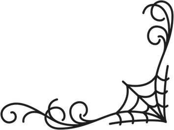 Spider Web Border PNG