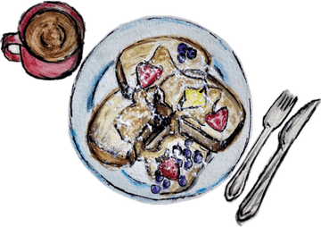 French Toast PNG