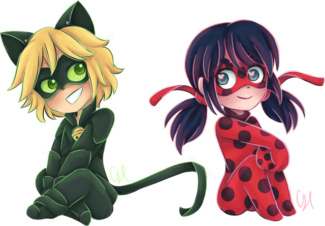 Miraculous Tales Of Ladybug Cat Noir PNG