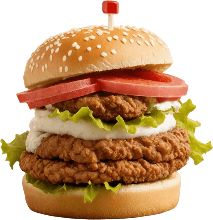 Chicken Zinger Burger PNG