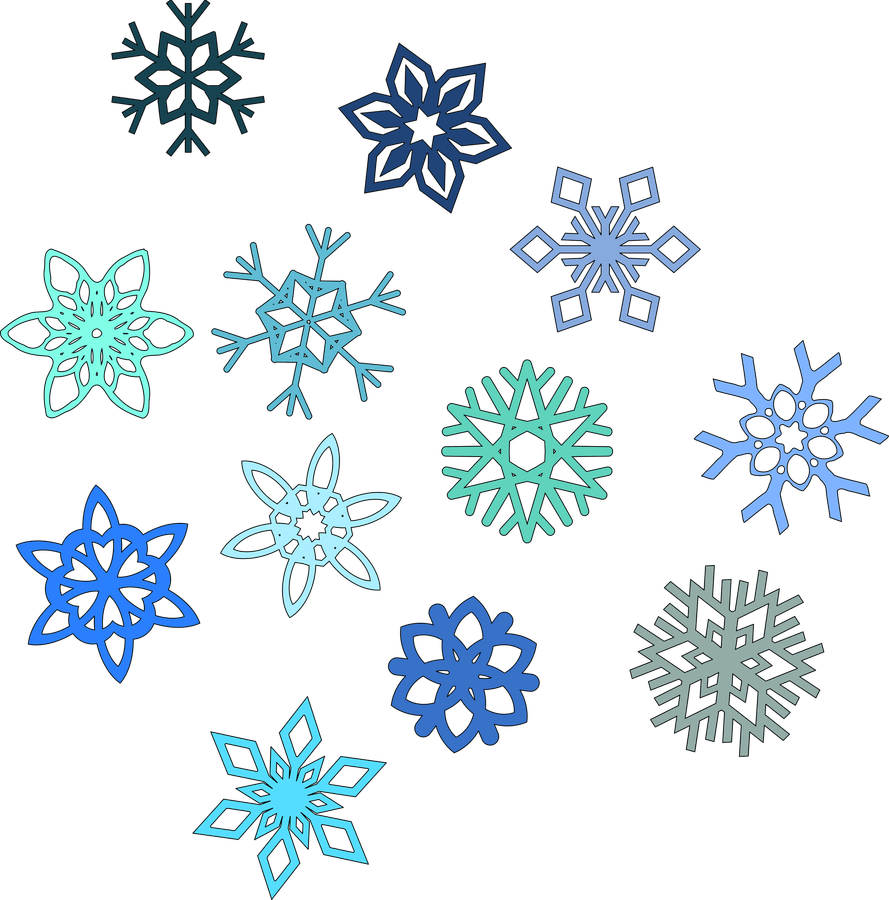 Frozen Snowflake PNG