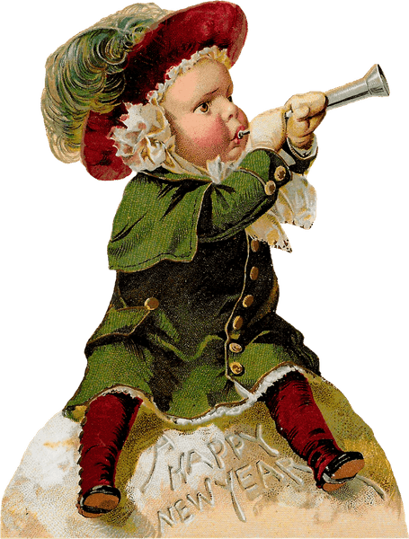 New Year Baby PNG