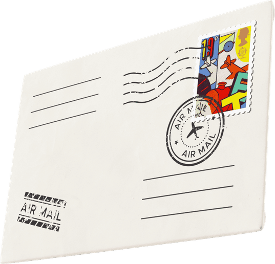 Air Mail Envelope PNG