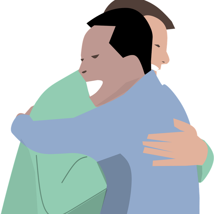 Hugging PNG