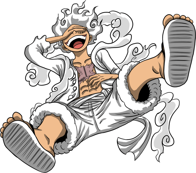 Luffy Gear 5 Eyes PNG