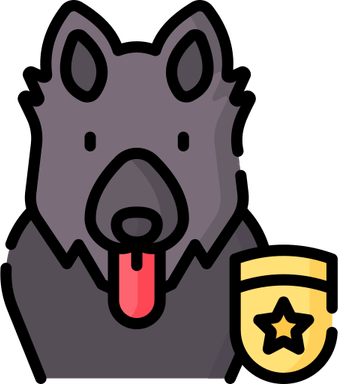 Police Dog PNG