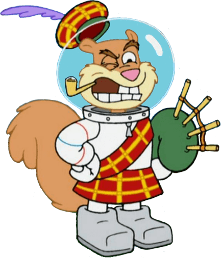 Sandy Spongebob PNG