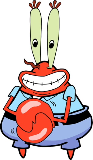 Mr Crabs PNG
