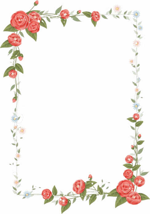 Floral Frame PNG