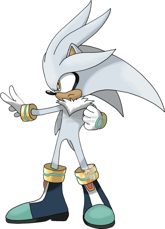 Silver The Hedgehog PNG