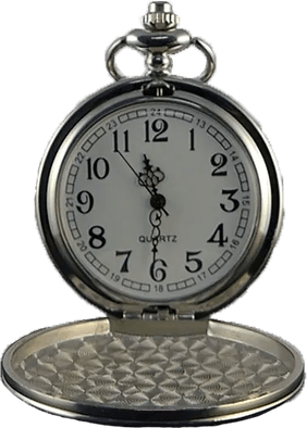 Pocket Watch With Chain PNG