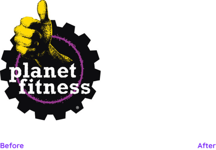 Planet Fitness Logo PNG