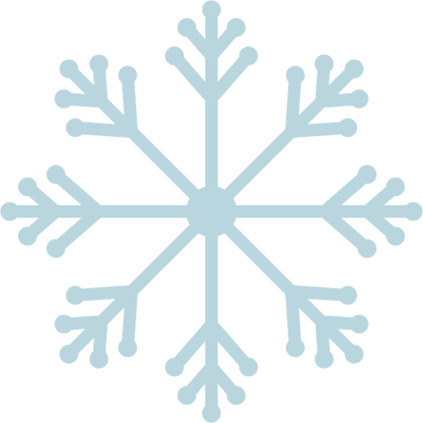 Cartoon Snowflake PNG