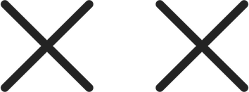 X Cross PNG
