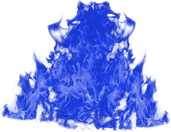 Blue Fire PNG