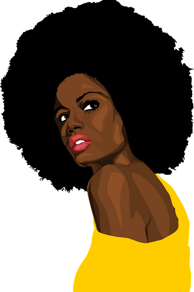 Black Model PNG