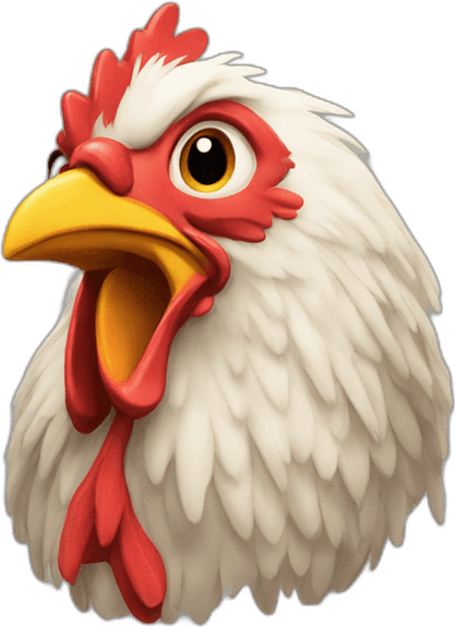 Chicken Emoji PNG